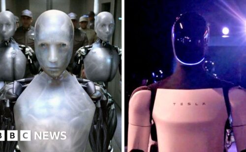 Elon Musk accused of copying designs by I, Robot director