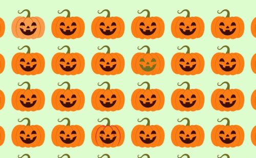 You have 20/20 vision if you can spot seven sneaky pumpkins in under 49 seconds